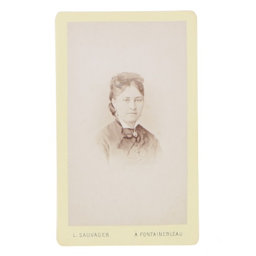 Carte de Visite Fotografo L.Sauvager