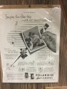 Polaroid advertising sheet b / n 1953