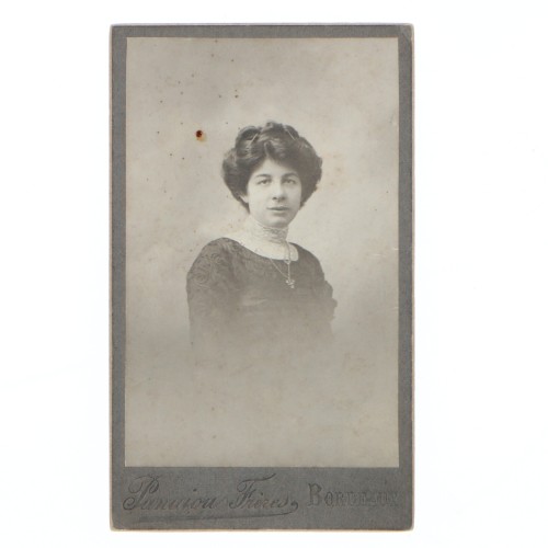 Carte de Visite Fotografo Panajou Freres