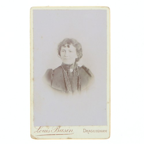 Carte de Visite Fotografo Louis Busin