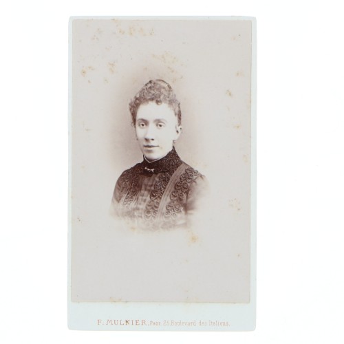 Carte de Visite Fotografo F.Mulnier