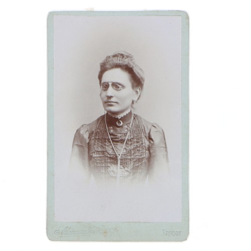 Carte de Visite Fotografo Alexandre Sage