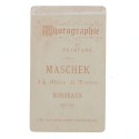 Carte de Visite Fotografo Maschek