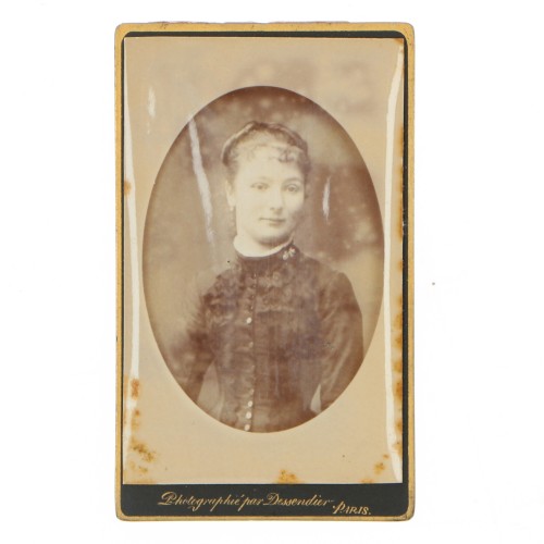 Carte de Visite Fotografo Dessendier