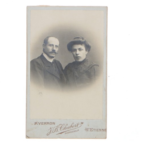 Carte de Visite Fotografo P.Verron