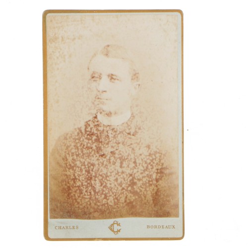 Carte de Visite Fotografo Charles Bordeaux