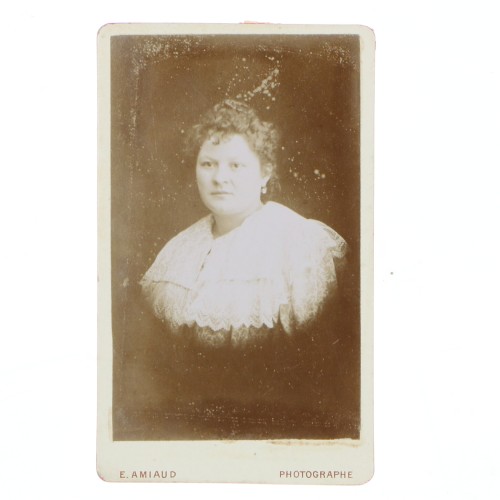 Carte de Visite Fotografo E.Amiaud