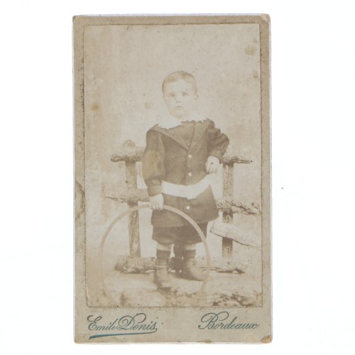 Carte de Visite Fotografo Emile Denis