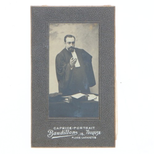 Carte de Visite Fotografo Baudillon