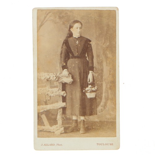 Carte de Visite Fotografo J.Allard