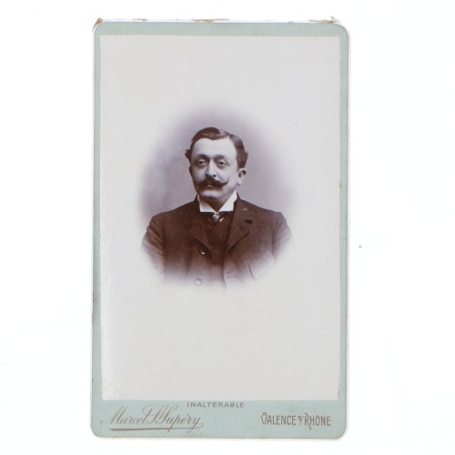 Carte de Visite Fotografo Marcel Supery