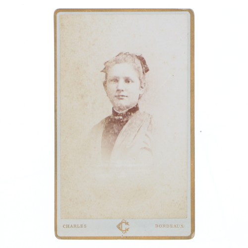 Carte de Visite Fotografo Charles Bordeaux