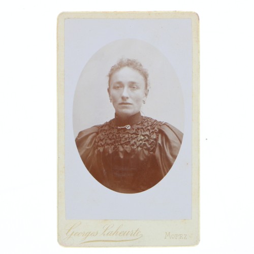 Carte de Visite Fotografo Georges Laheurte