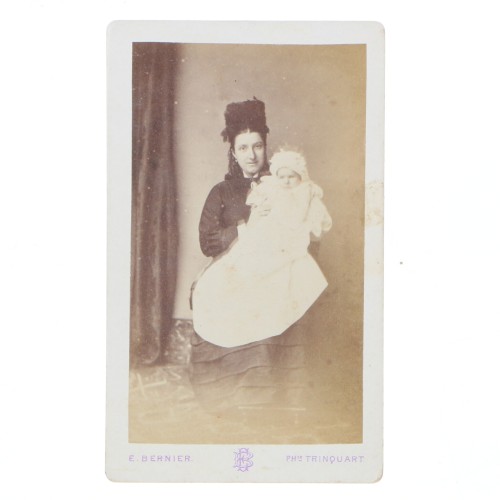 Carte de Visite Fotografo E.Bernier