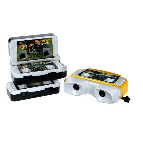 Visionneuse stéréo 3D Viewer + KIT animaux National Geographic 9,317 Vues