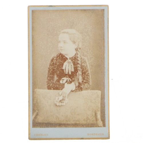 Carte de Visite Fotografo Charles Bordeaux