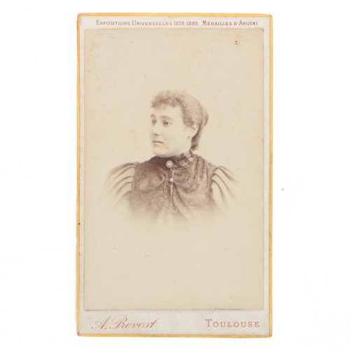 Carte de Visite Fotografo A.Provost