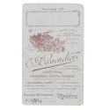 Carte de Visite Fotografo E.Dessendier