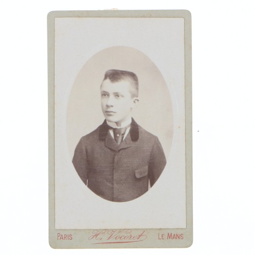 Carte de Visite Fotografo H.Vocoret