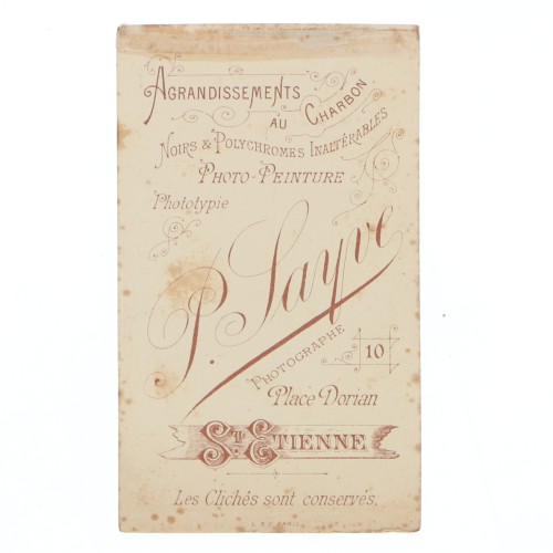 Carte de Visite Fotografo P.layve