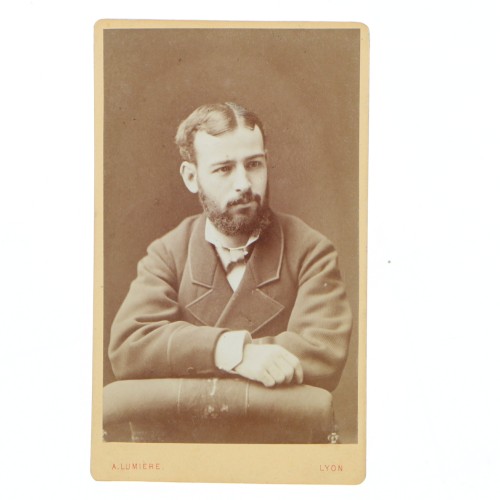 Carte de Visite Fotografo A.Lumiere