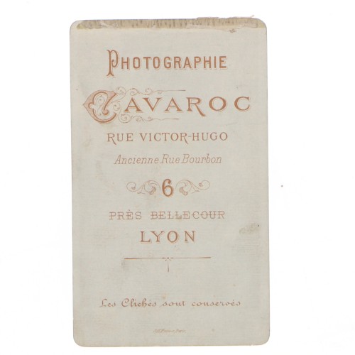 Carte de Visite Fotografo Cavaroc