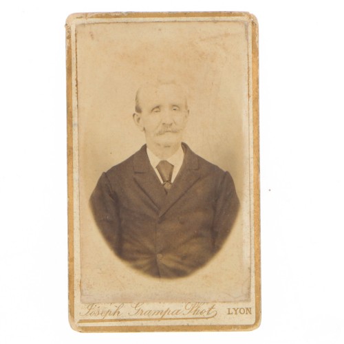 Carte de Visite Fotografo Joseph Grampa