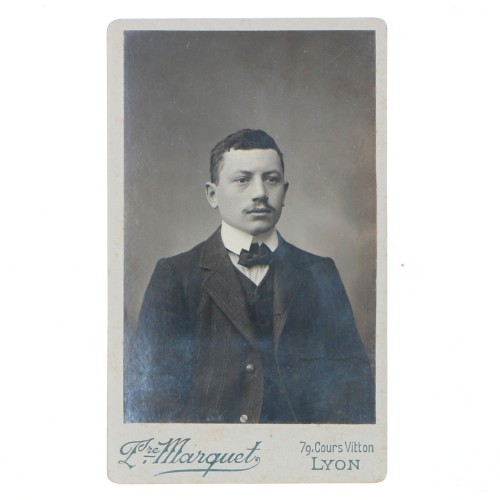 Carte de Visite Fotografo Marquet