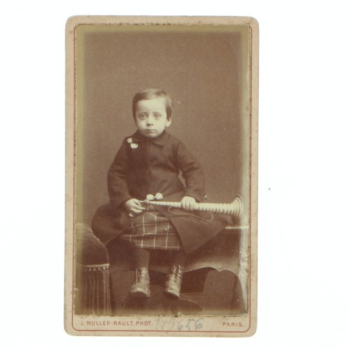 Carte de Visite Fotografo L.Muller-Rault