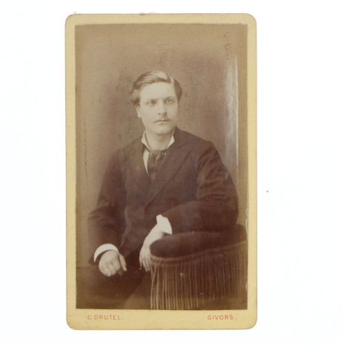 Carte de Visite Fotografo C.Drutel