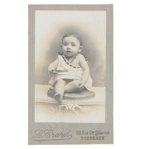 Carte de Visite Fotografo L.Erard