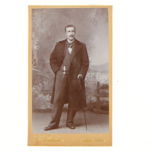 Carte de Visite Fotografo G.Belin