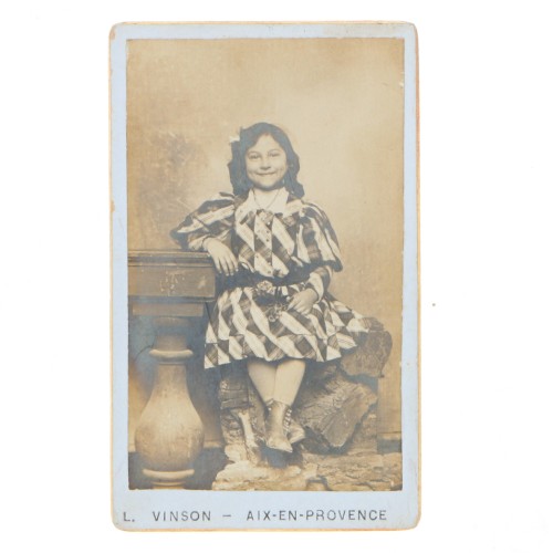 Carte de Visite Fotografo L.Vinson