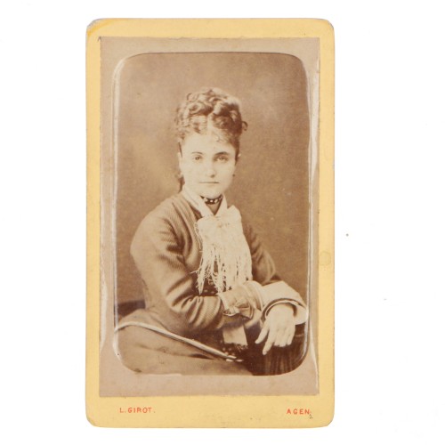 Carte de Visite Fotografo L.Girot