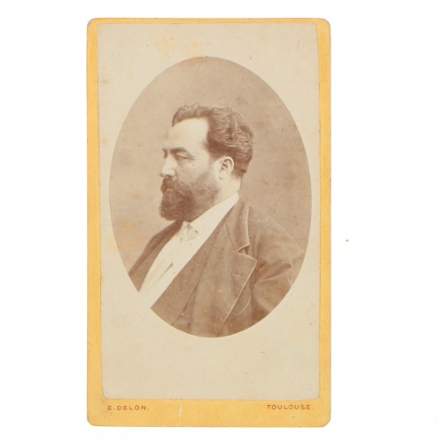 Carte de Visite Fotografo E.Delon