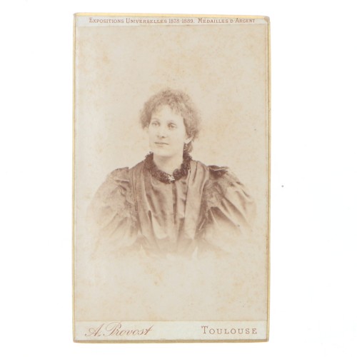 Carte de Visite Fotografo A.Provost