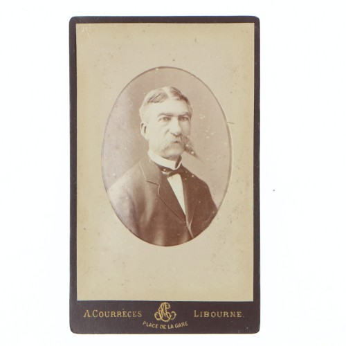 Carte de Visite Fotografo A.Courreges