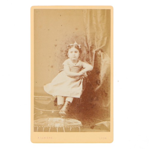 Carte de Visite Fotografo A.Lumiere