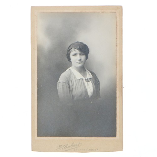 Carte de Visite Fotografo P.Aubert