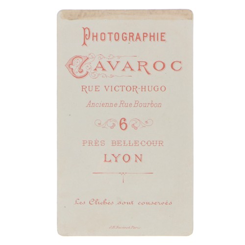 Carte de Visite Fotografo Cavaroc