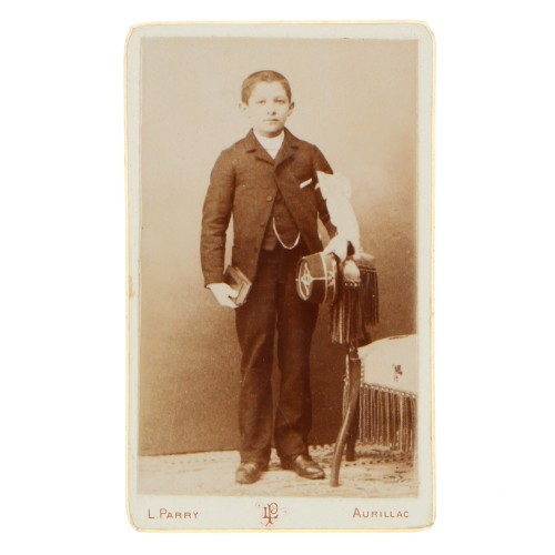 Carte de Visite Fotografo L.Parry x2