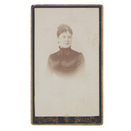 Carte de Visite Fotografo E.Tanieres