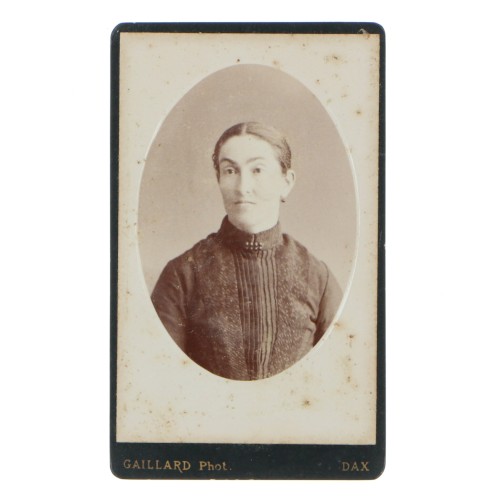 Carte de Visite Fotografo Gaillard