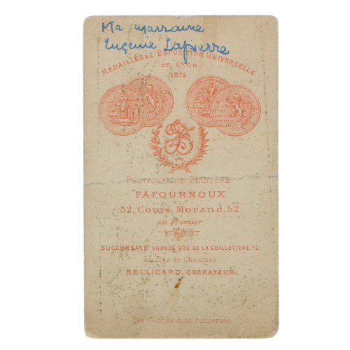 Carte de Visite Fotografo Fafournoux