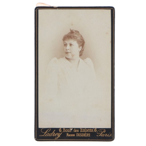 Carte de Visite Fotografo Ladrey