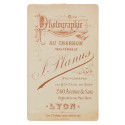 Carte de Visite Fotografo J.Planus