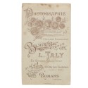 Carte de Visite Fotografo L.Taly