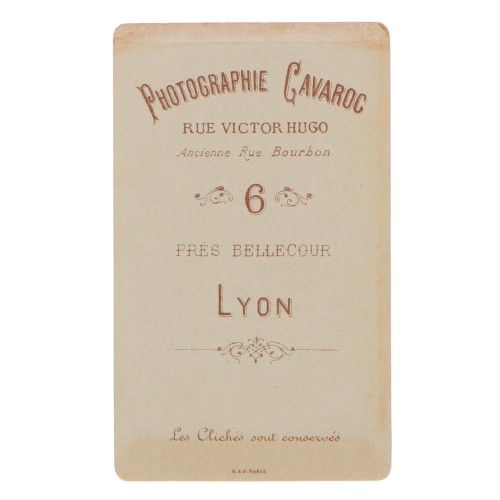 Carte de Visite Fotografo Cavaroc