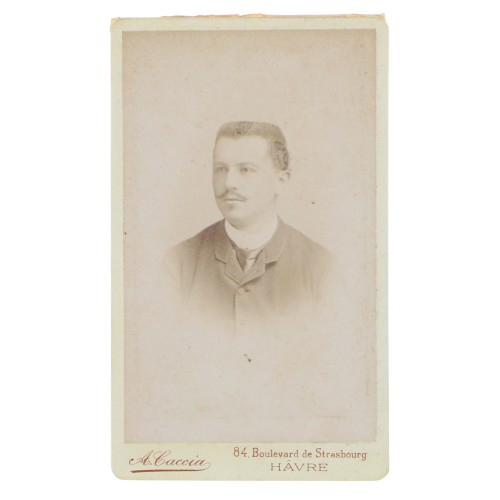 Carte de Visite Fotografo A.Caccia