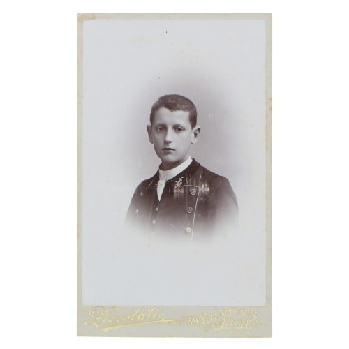 Carte de Visite Fotografo L.Piccolati